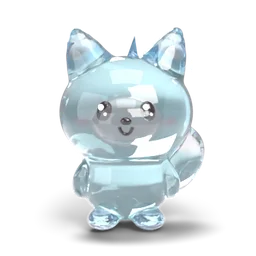 Frost the crystal wolf