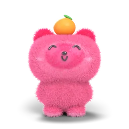 Kapi the capybara in sakura colours