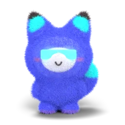 Neon the cyber fox